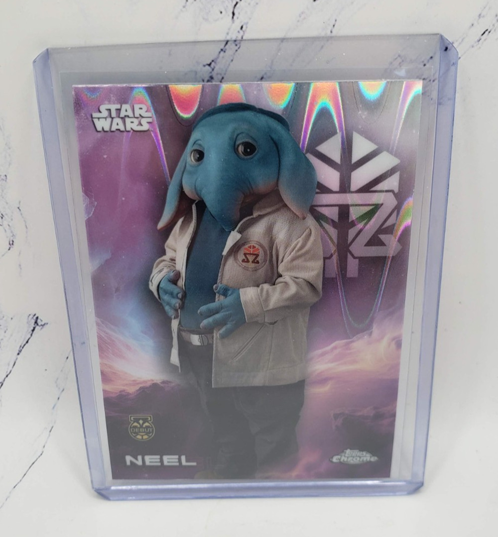 2025 Topps Chrome Star Wars Raywave Refractor #137 Neel